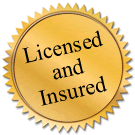 licensed and insured logo